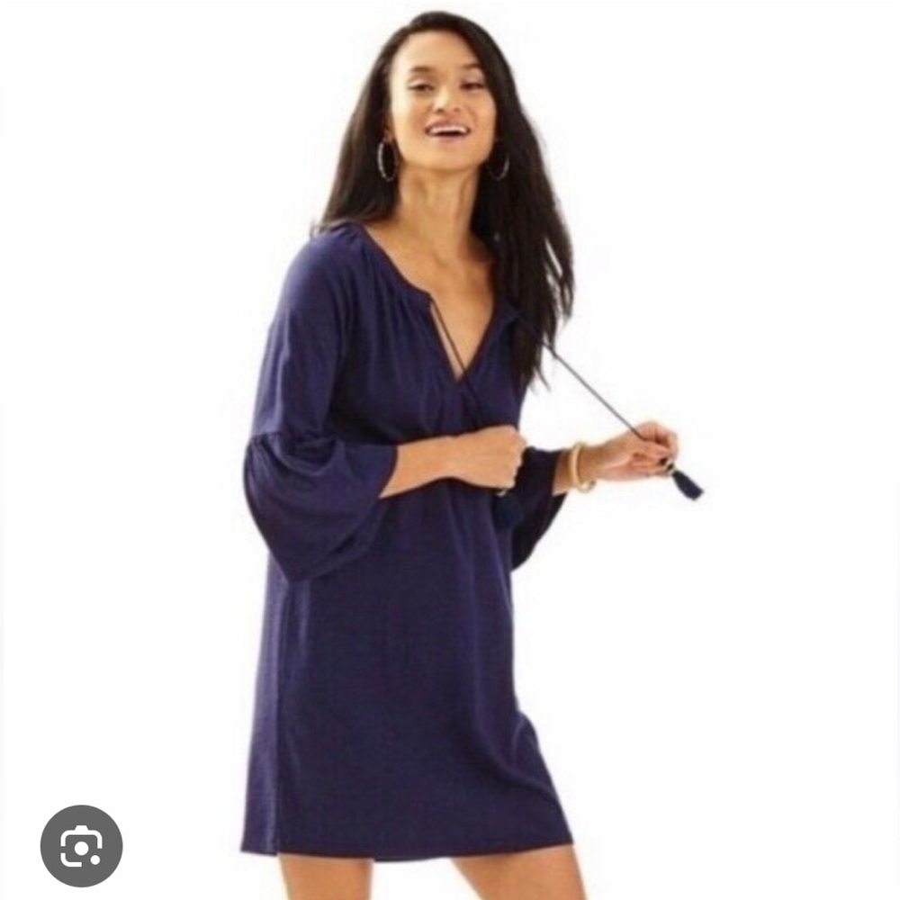 Lilly Pulitzer navy Del Lago dress XS